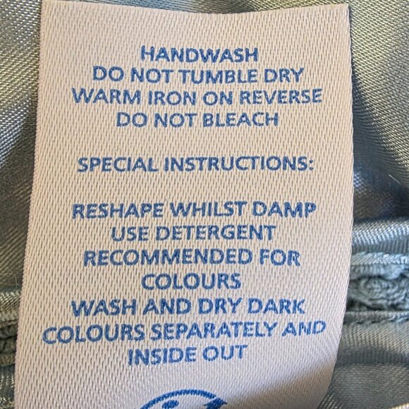 BODEN Carin Crochet Overlay Sheath Dress | US Size 10 | Midi Dress Light Blue - Picture 14 of 14